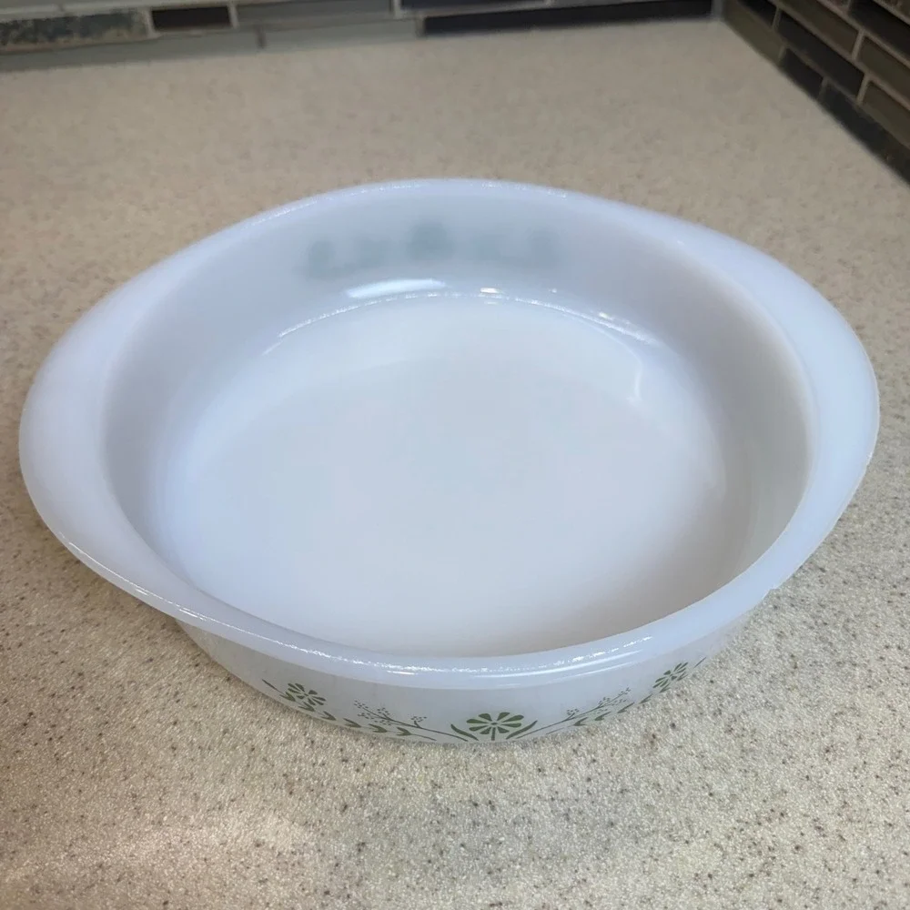 Glasbake vintage milk